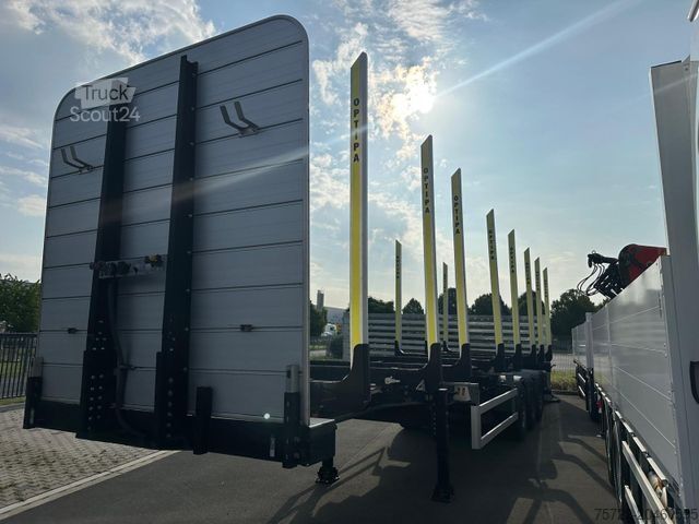 Holztransport Auflieger PAVIC HTS 24 Kurzholz Schemel Auflieger