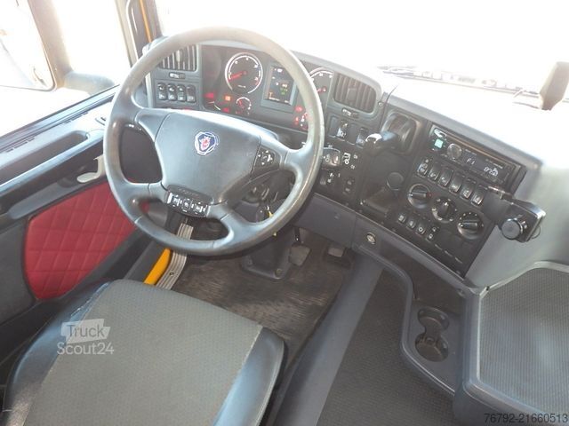 شاحنة قلّابة بذراع تحميل متحرك SCANIA G 410 LB6x2 Meiller-Abroller/Highline/Ret/Lenkac