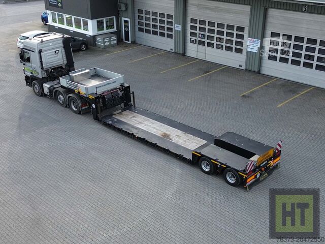 Tieflader-Sattelauflieger Doll 2-Achs-Tiefbett mit Pantherfahrwerk