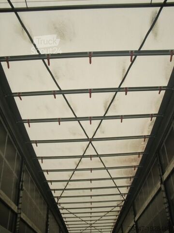 Aanhangwagen met dieplader & dekzeil Krone SDP 27 Liftachse