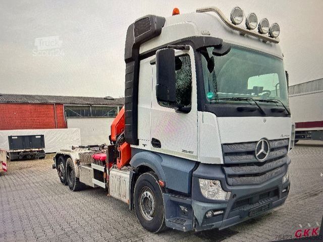 Abrollkipper MERCEDES-BENZ Actros 2545 Atlas 240.2E Funk Haken Hyva