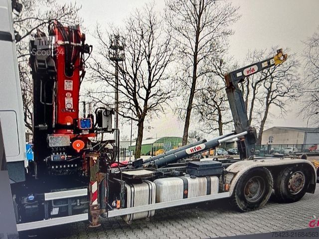 Abrollkipper MERCEDES-BENZ Actros 2545 Atlas 240.2E Funk Haken Hyva