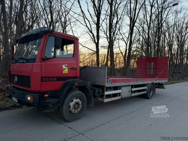 Camion plateau MERCEDES-BENZ Ecoliner 1520  / Maschinen / Traktoren Transport