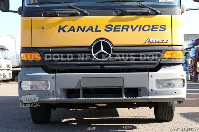 Camion frigorifique MERCEDES-BENZ Atego 1328 Kühlkoffer Carrier Analog Tacho