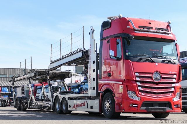 Camion porte-voitures MERCEDES-BENZ Actros 2448 Groenewold. Retarder 2-Tanks