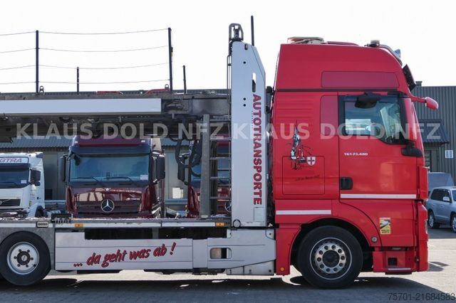 Camion porte-voitures MAN TGX 26..480 Autotransporter Kässbohrer 2-Tanks