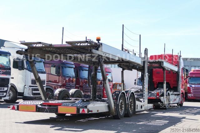 Camion porte-voitures MAN TGX 18.480 Autotransporter Kässbohrer 2-Tanks