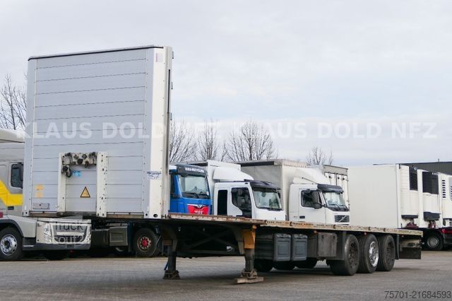 Çalışma platformlu yarı römork SCHMITZ CARGOBULL S01 Platto Liftachse SAF-Achsen