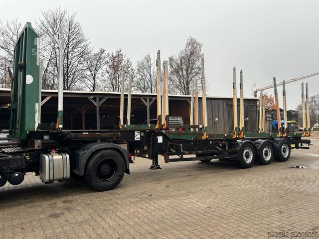 Polpriklopnik za hlodovino SCHWARZMÜLLER 3SK 38LE127 BPW*Kurzholz*20x ExteTelerungen*Lift