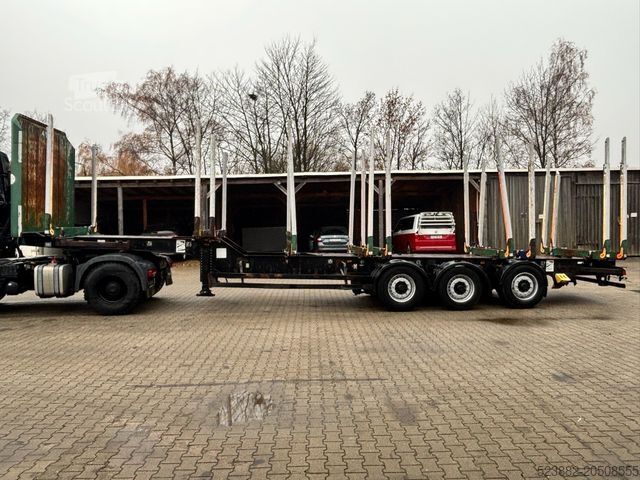 Remorque forestière à grumes SCHWARZMÜLLER 3SK 38LE127 BPW*Kurzholz*20x ExteTelerungen*Lift