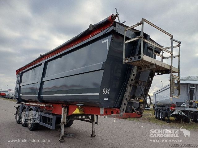 Tipper semitrailer Schmitz Cargobull Kipper Stahlrundmulde 51m³
