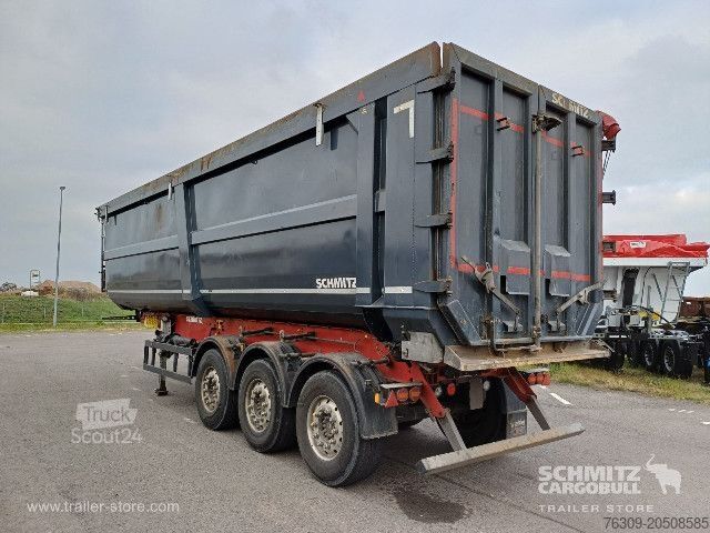 Tipper semitrailer Schmitz Cargobull Kipper Stahlrundmulde 51m³