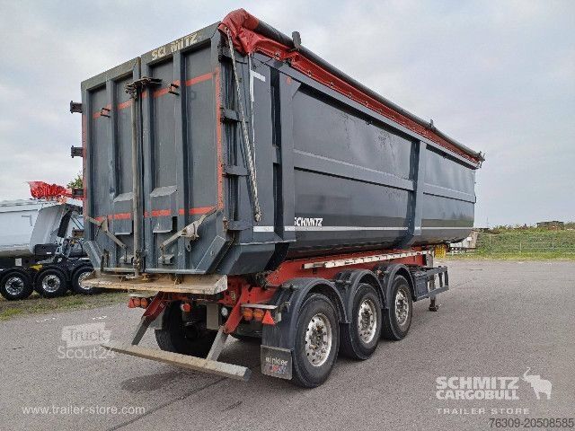 Tipper semitrailer Schmitz Cargobull Kipper Stahlrundmulde 51m³