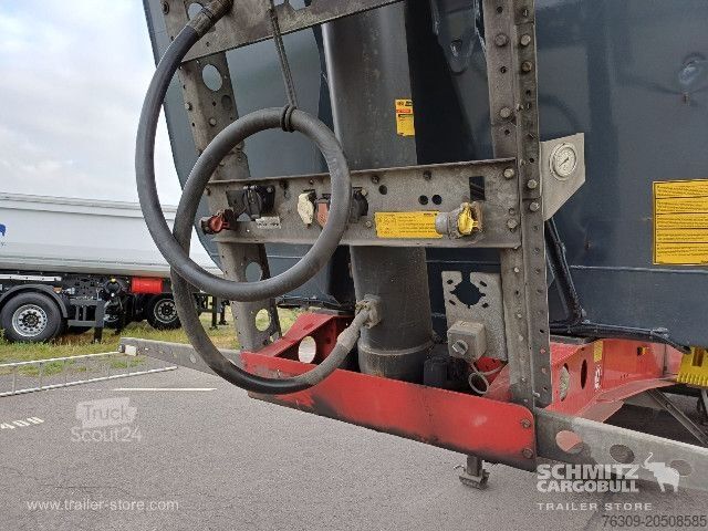 Tipper semitrailer Schmitz Cargobull Kipper Stahlrundmulde 51m³