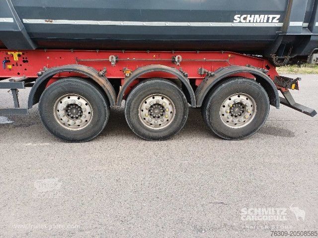 Tipper semitrailer Schmitz Cargobull Kipper Stahlrundmulde 51m³