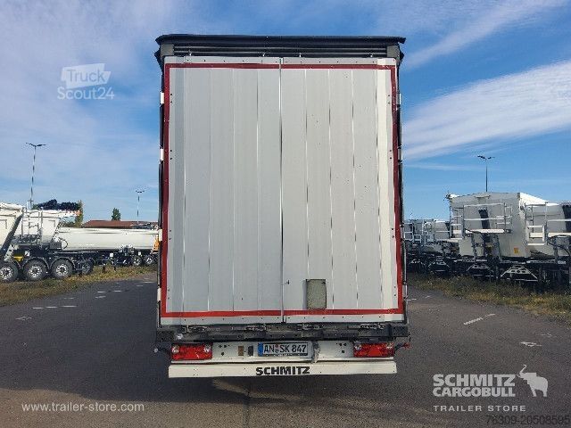 Odprta polprikolica s ponjavo Schmitz Cargobull Curtainsider Mega Getränke