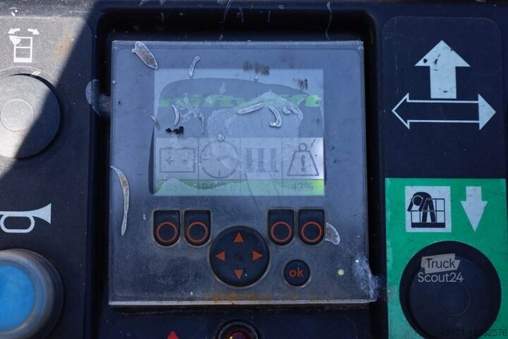 Plate-forme de travail télescopique articulée Niftylift HR17N HYBRID MK3 Hybrid Battery & Diesel, 17m Work