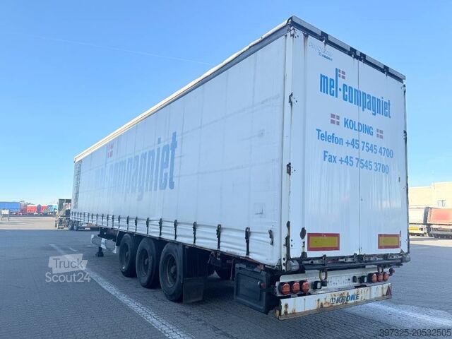 Bâches coulissantes Krone Curtainsider / Planenauflieger / Gardin