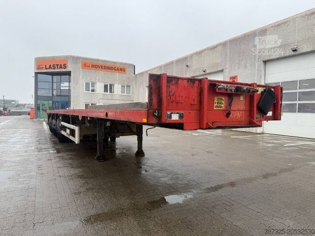 Remorca platformei Broshuis Extendable / Ausziehbarer auflieger / Udtrækkelig