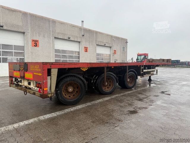 Remorca platformei Broshuis Extendable / Ausziehbarer auflieger / Udtrækkelig