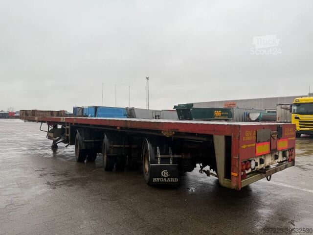 Remorca platformei Broshuis Extendable / Ausziehbarer auflieger / Udtrækkelig