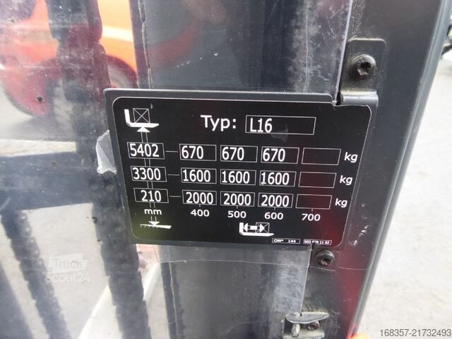 Ручний штабелер Linde L16