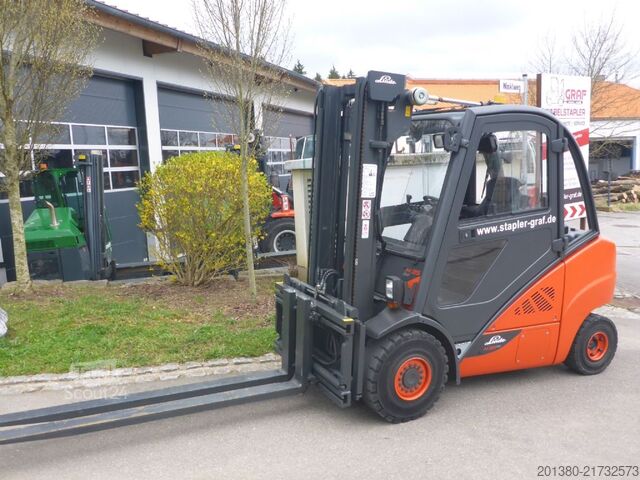 Фронтальний навантажувач вилковий Linde H35D