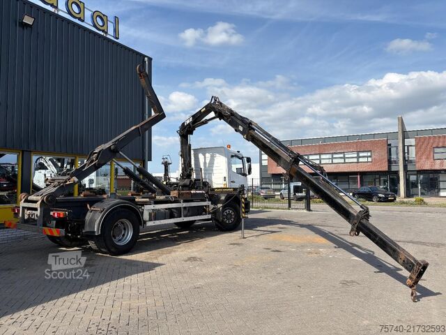 Hakenarmsystem Mercedes-Benz ATEGO 1823 + HIAB-102-S 2 + HAAK SYSTEEM