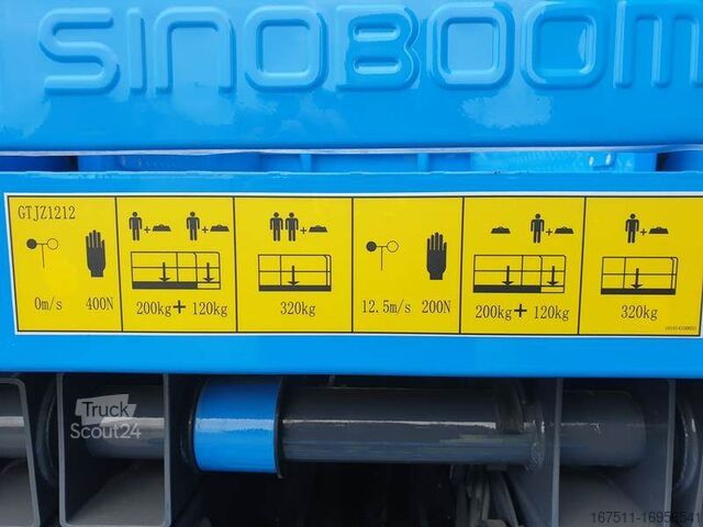 Teleskopická plošina Sinoboom 4047