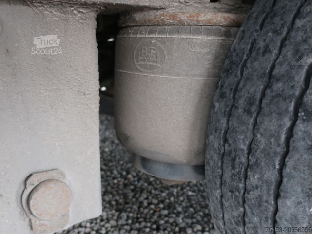 Žemagrindė platforma priekaba Stürenberg Stürenberg Tandem Tieflader Plane Spriegel Rampen