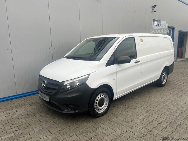 Kassevogn MERCEDES-BENZ Vito 110 LANG KLIMA 2-SITZER SICHERHEITSCHLOSSER