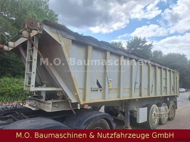 Benne semi-remorque STAS Stas Auflieger / Kipper / 3 Achser /