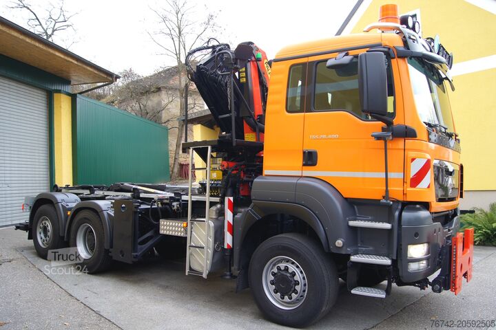 Кука за зареждане MAN TGS 28.400 BL 6x4-4 /PK 12002 D/PALIFT/Winterdienst/Streuer