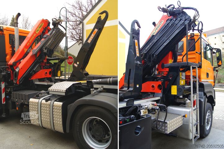 Benne basculante MAN TGS 28.400 BL 6x4-4 /PK 12002 D/PALIFT/Winterdienst/Streuer