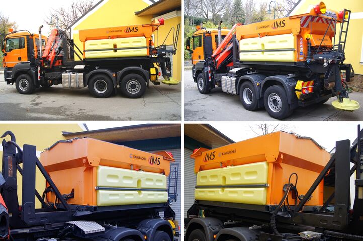 Autokran MAN TGS 28.400 BL 6x4-4 /PK 12002 D/PALIFT/Winterdienst/Streuer