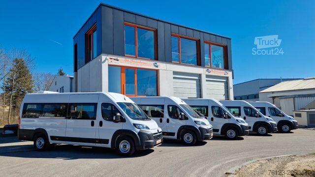 Minibus FIAT 3x Ducato 2x Opel Movano 18 SS in Stock