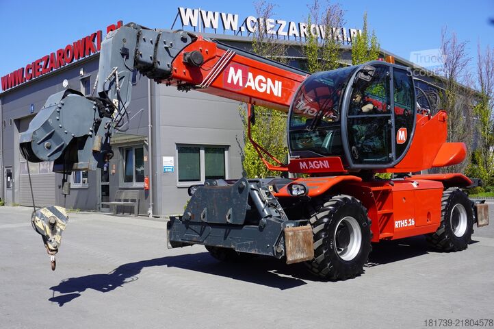 Teleskopski utovarivač MAGNI RTH 5.26 telescopic loader / Range 26 m