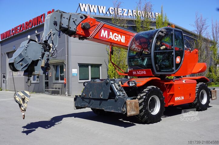 Τηλεσκοπικός φορτωτής MAGNI RTH 5.26 telescopic loader / Range 26 m