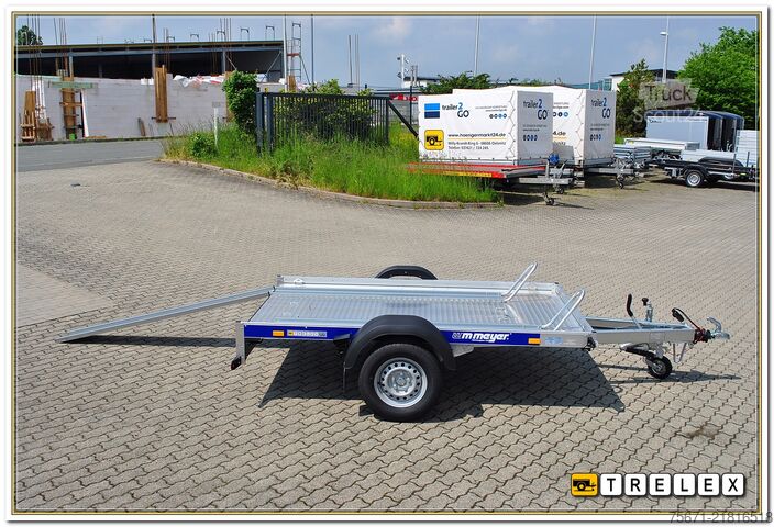 причіп для мотоцикла WM Meyer MOT 1025/151 1000 kg gebremst 100 km/h