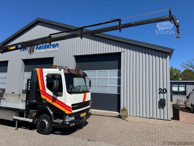 Tovornjak z žerjavom DAF LF45-220 HMF 910 K4 + 1 / Remote Control