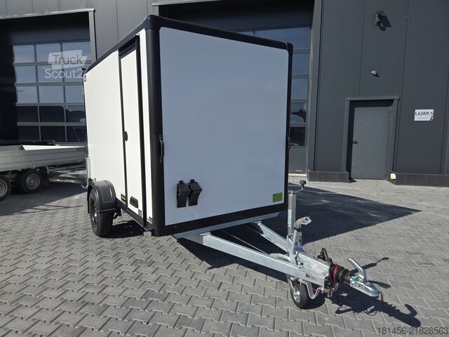 каросерийно ремарке trailershop GFK Koffer 305x159x180cm Seitentür 100km
