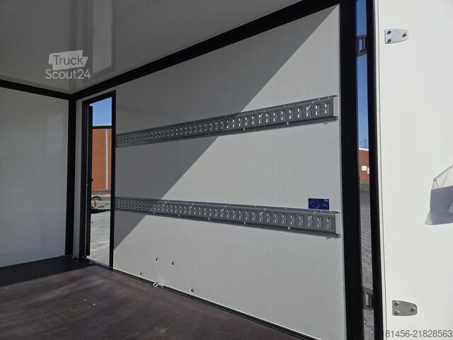 каросерийно ремарке trailershop GFK Koffer 305x159x180cm Seitentür 100km