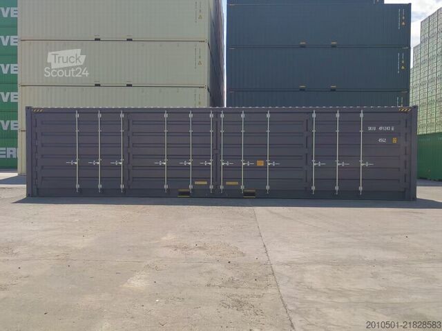 Skipscontainer 40 Fuß HC Side Door Container OPENSIDE Seecontainer KONTENER one Way