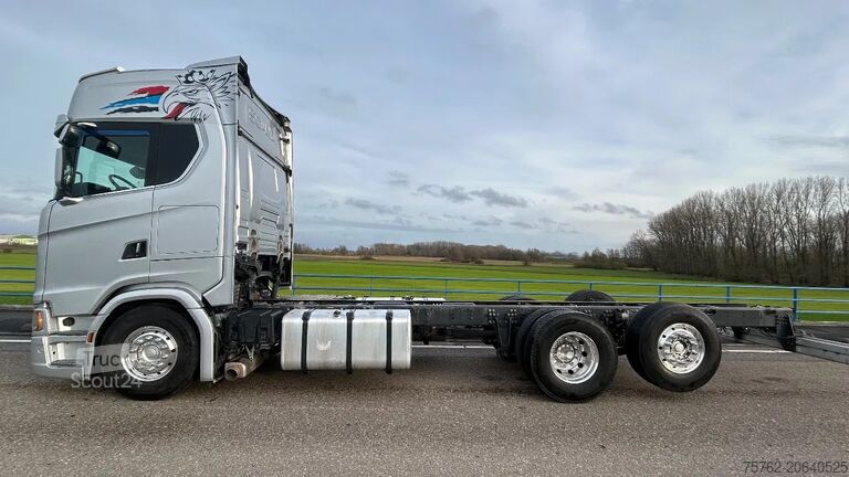 Chassis met cabine Scania S580 V8 NGS Full air | steering | park cool | a...