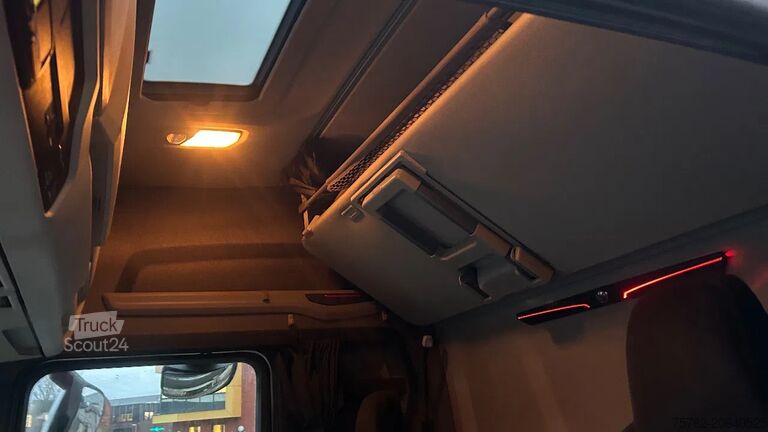 Châssis avec cabine Scania S580 V8 NGS Full air | steering | retarder | pa...