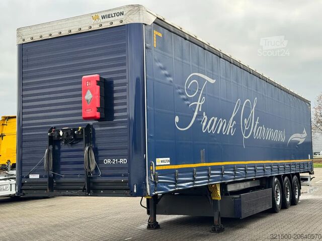 Stumdomi tentai Wielton Schuifzeil met Coil / SAF-Disc 2x Lift-as / APK...