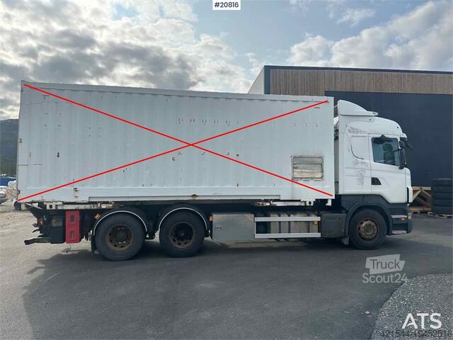 Σύστημα BDF Scania R480 3 axle container truck with/ lift.