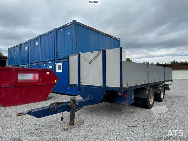 Plattformanhänger GMF flatebed trailer