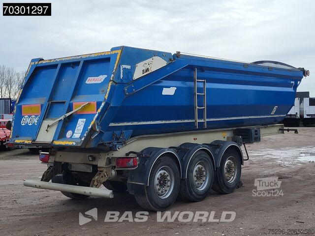 Ανατρεπόμενο φορτηγό Benalu/ Bennes Marrel BEN 3 axles ALU Lifting Axle 26m3