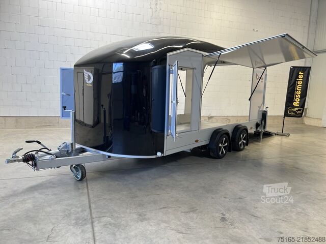 βαν μεταφοράς αυτοκινήτων Cheval Liberte Debon C1000 Roadster ALF Autotransporter geschlossen